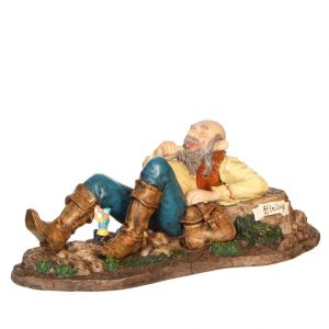 Luville Efteling Klein Duimpje En De Reus 25x13x9 Cm Miniatures