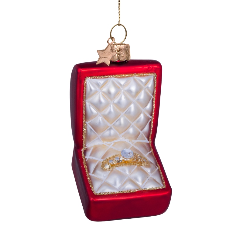 christmas bauble ring box