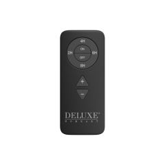 Candela LED Deluxe Homeart con telecomando nero