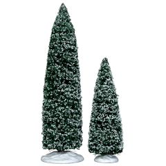 Lemax snowy juniper tree, large & medium s/2 General 2013