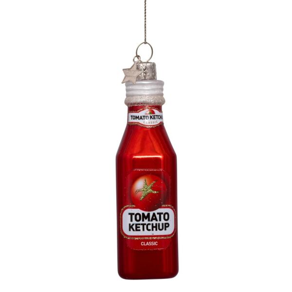 ketchup bottle christmas ornament