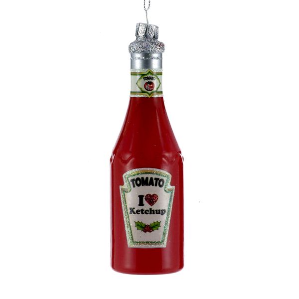 ketchup bottle christmas ornament