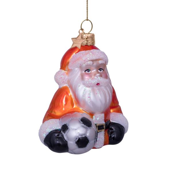 santa christmas ball