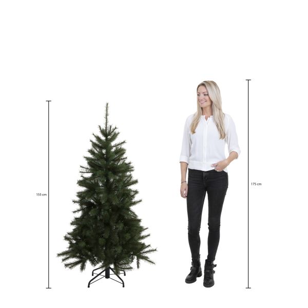 abstract entiteit Reizen Triumph Tree - Forest frosted pine kerstboom groen TIPS 618 - h155xd119cm  kopen? | Felinaworld