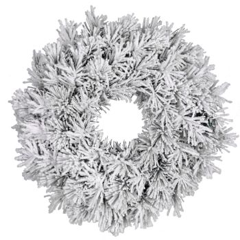 Black Box Trees Christmas wreath Dinsmore with snow green 60 cm