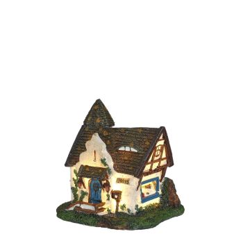 Luville Efteling Mini's Huis van Roodkapje 9x8x9 cm