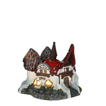 Luville Efteling Mini's Huis van de Kabouters 10.5x9.5x8.5 cm