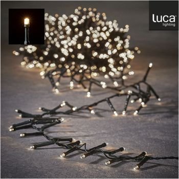 Luca Kerstverlichting 1000 LED Snake light classic wit 20 meter 8 functie controller