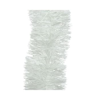 Decoris plastic garland lametta xl 10x270cm white