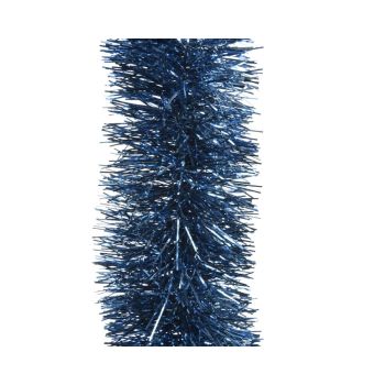 Decoris plastic garland lametta xl 10x270cm midnight blue