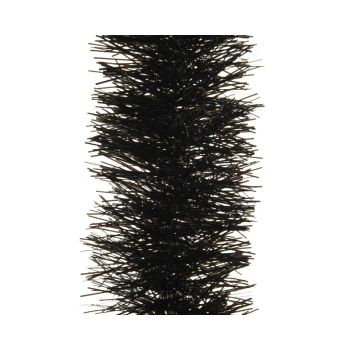 Decoris plastic garland lametta xl 10x270cm black