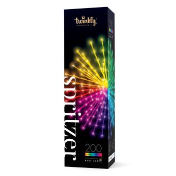 Twinkly Spritzer – 200 luces RGB Spritzer ø40 cm 16 millones de colores – Generación II