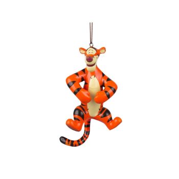 Kurt S. Adler plastic Christmas ornament Disney Tigger 10cm orange