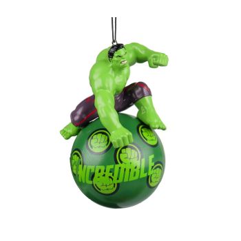 Kurt S. Adler plastic Christmas ornament Disney Marvel Hulk 12cm green