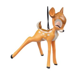 Kurt S. Adler plastic Christmas ornament Disney Bambi 9cm brown