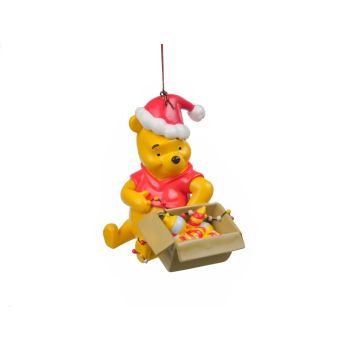 Kurt S. Adler plastic Christmas ornament Disney Winnie the Pooh 9cm multi