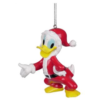 Kurt S. Adler plastic Christmas ornament Disney Donald Duck 10cm multi