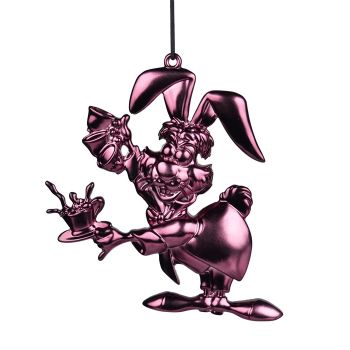 Kurt S. Adler metal Christmas ornament Disney March Hare 13cm multi