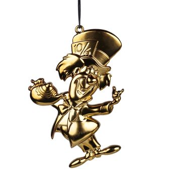 Kurt S. Adler metal Christmas ornament Disney Mad Hatter 14cm multi