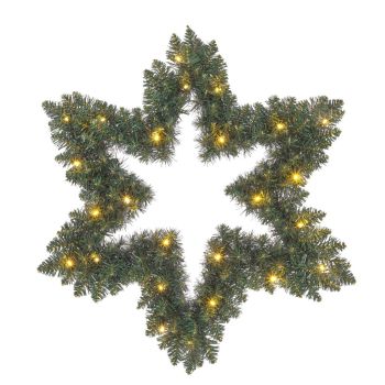 Black Box Trees Christmas wreath  40 LED green 60 cm