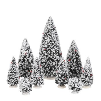 Luville General Evergreen tree assorted 9 pieces