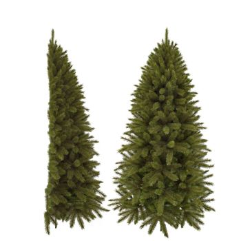 Triumph Tree Forest frosted halber künstlicher weihnachtsbaum  grün 2,15 m x 1,22 m