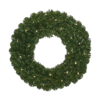 Own Tree Christmas wreath Alaskan 24 LED green 50 cm