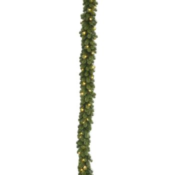 Own Tree Alaskan garland with lighting ø35x270 cm green