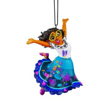 Kurt S. Adler plastic Christmas ornament Disney Encanto Mirabel 8cm multi