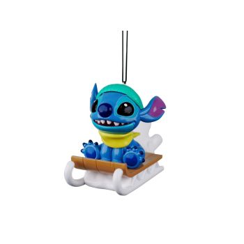 Kurt S. Adler plastic Christmas ornament Disney Stitch 8cm multi