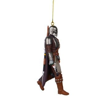 Kurt S. Adler plastic Christmas ornament Star Wars Mandalorian 8cm multi