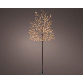 Microled Baum d30h150cm schwarz/warm