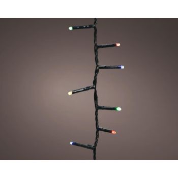 Lumineo Christmas tree lighting 220LED multi color compact 450 cm