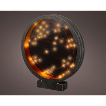 Lumineo Christmas lights microled list l4b25h28c black