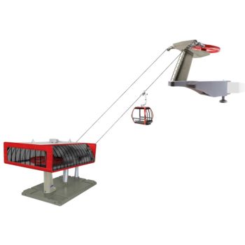 Jägerndorfer ski lift D-Line black/red 1:32