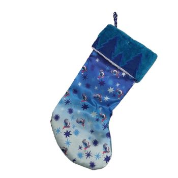 Kurt S. Adler Christmas stocking Disney Stitch 48cm blue