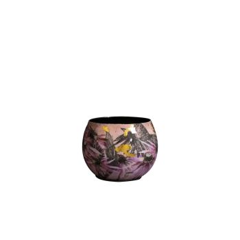 TS Collection bloempot polly metaal 7x6cm pink