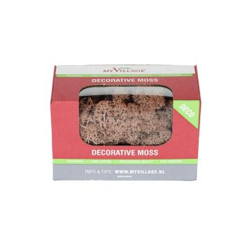 My Village Reindeer Moss Brown 50g