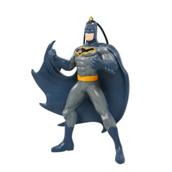 Kurt S. Adler plastic Christmas ornament DC Comics Batman 9cm gray