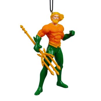 Kurt S. Adler plastic Christmas ornament DC Comics Aquaman 10cm