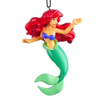 Kurt S. Adler plastic Christmas ornament Disney Ariel 9cm multi