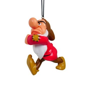 Kurt S. Adler kunststof kerstbal Disney Grumpy 8cm multi 