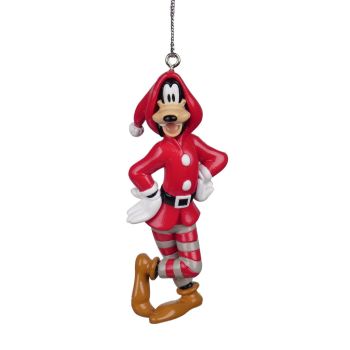 Kurt S. Adler plastic Christmas ornament Disney Goofy 10cm multi