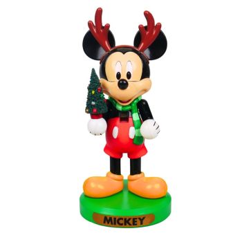 Kurt S. Adler Disney nutcracker Mickey Mouse with antlers 15cm multi