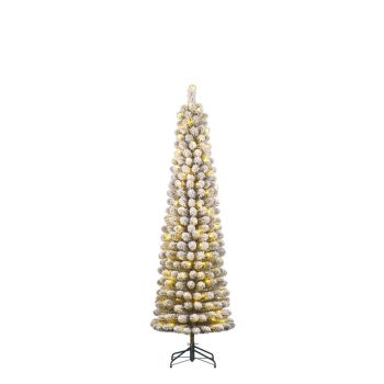 Black Box Trees Charlton Pilar albero di natale artificiale  verde 1,85 m x 53 cm