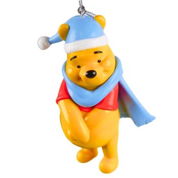 Kurt S. Adler plastic Christmas ornament Disney Winnie the Pooh 8cm multi