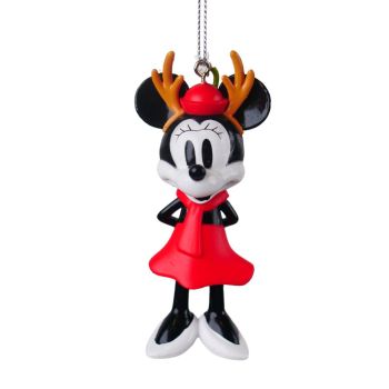 Kurt S. Adler plastic Christmas ornament Disney Minnie Mouse 6cm multi