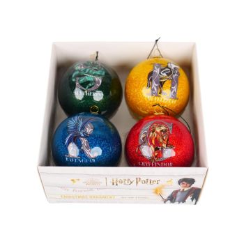 Kurt S. Adler plastic Christmas ornament Harry Potter on broom 9cm gray