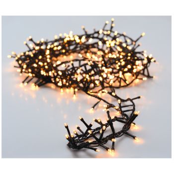 Microcluster Christmas tree lights 800 LED extra warm white 16 meters.