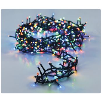 Christmas lights 1500 LED microcluster multicolor 30 meters